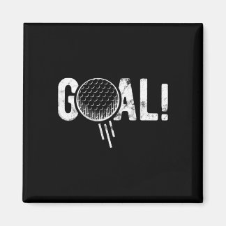 Íman Gol de Futebol Engraçado Piada de Golfe Quatro 