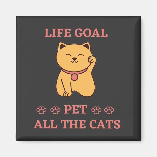 Íman Gol ganha a vida amando o gato todo (Frente)