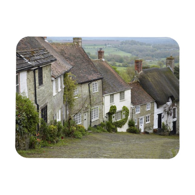 Íman Gold Hill, Shaftesbury, Dorset, Inglaterra, Unido (Horizontal)