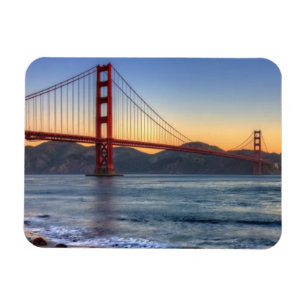 Íman Golden gate bridge da fuga de San Francisco Bay