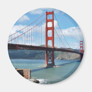 Íman Golden gate bridge e ponto do forte em San