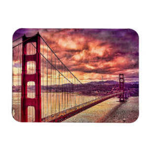 Íman Golden gate bridge em San Francisco, Califórnia