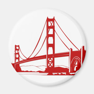 Íman Golden gate bridge - San Francisco, CA