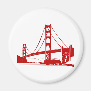 Íman Golden gate bridge - San Francisco, CA