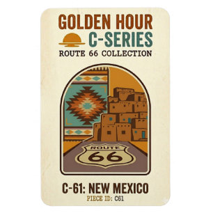 Íman Golden Hour Route 66 C-Series Novo México