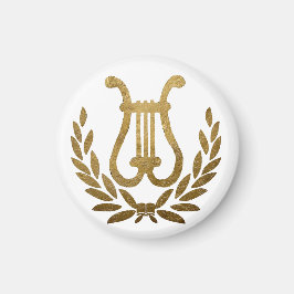 Íman Golden Lyre tote