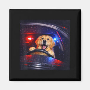 Íman Goldendoodle Engraçado Bebendo Café Gelado Meme de