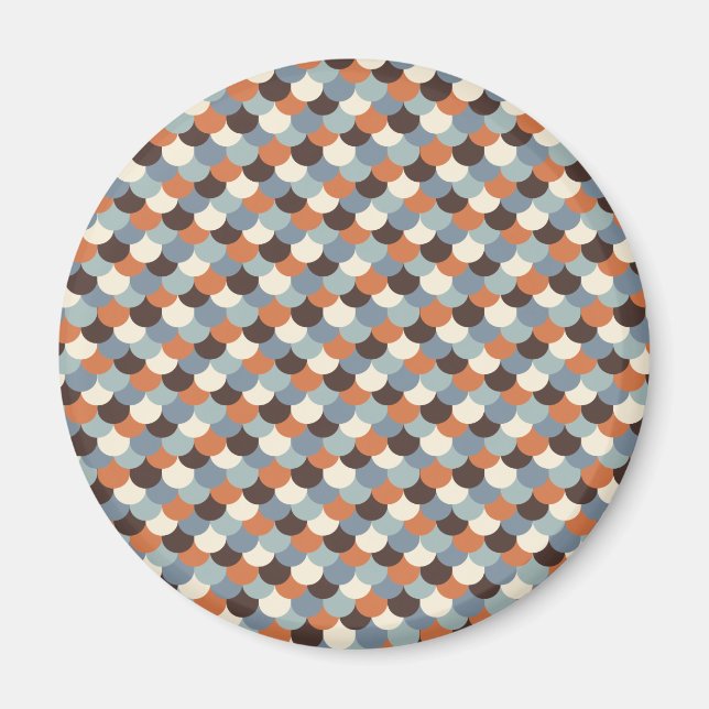 Íman Goldfish Scales Vetor Art (Frente)