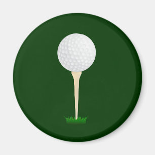 Íman Golf Ball em uma Teia