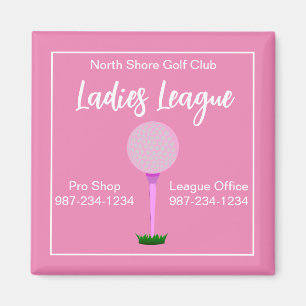 Íman Golf Dams League Information Magnet