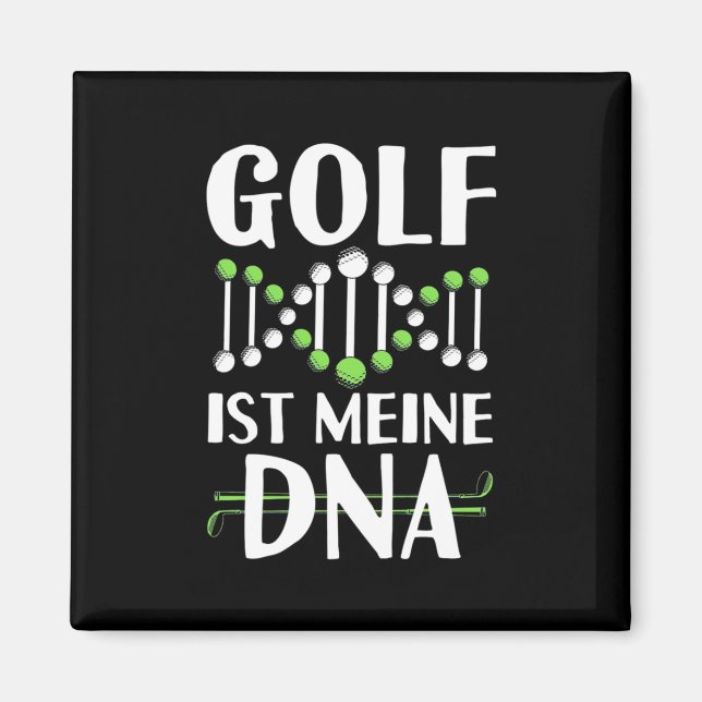 Íman Golf É Meu DNA (Frente)