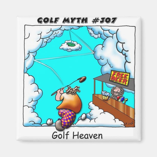 Íman Golf Heaven (Frente)