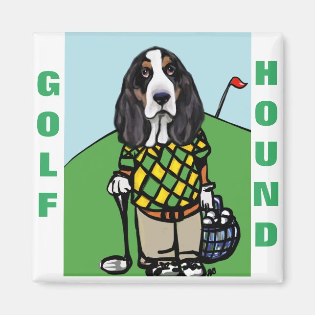 ÍMAN GOLF HOUND (Frente)