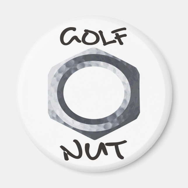 Íman Golf Nut (Frente)