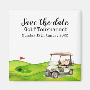 Íman Golf Salve a data Golf Tournament Magnet