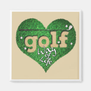 Íman Golf Way Life Cita Golf Club Ball Greens