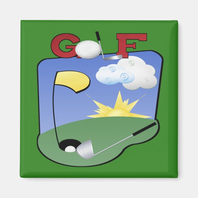 Íman Golfe (Frente)