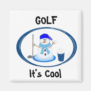 Íman Golfe - Boneco de Neve