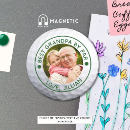 Íman Golfer BEST GRANDPA POR PAPEL Personalizado