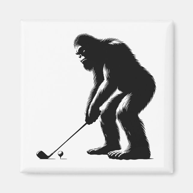 Íman Golfing Bigfoot (Frente)