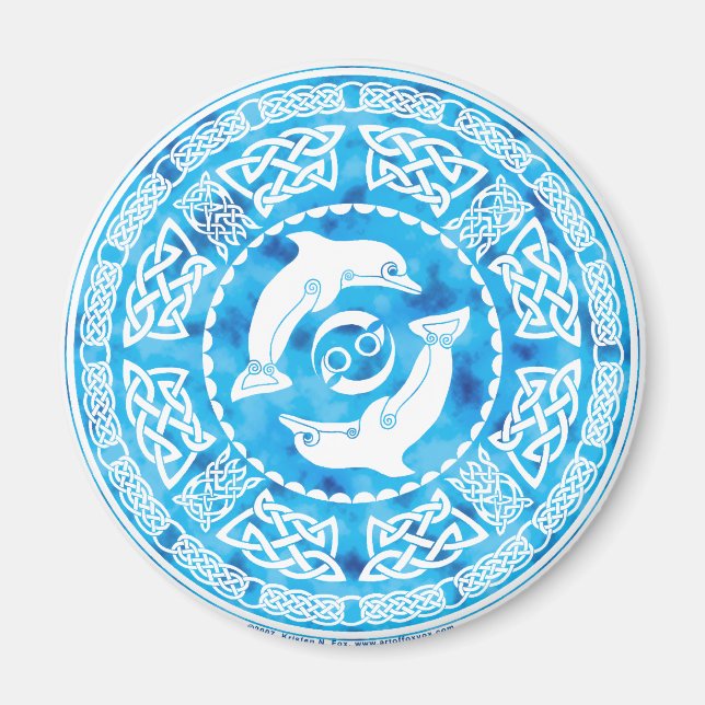 Íman Golfinho Celta (Frente)