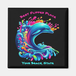 Íman Golfinho Colorido