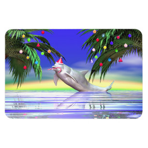 Íman Golfinho de Natal