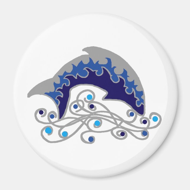 Íman golfinho saltador (Frente)