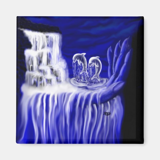 Íman Golfinhos, Mão do Tempo (Frente)