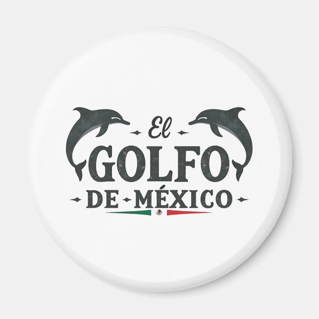Íman Golfo Americano do México (Frente)