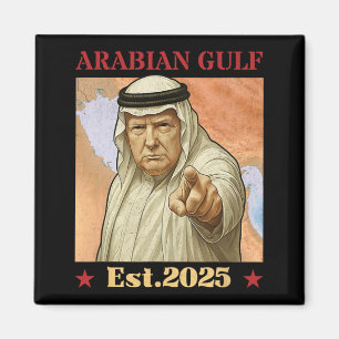 Íman Golfo Arábico Trump 2025 - Golfo Trump Engraçado D