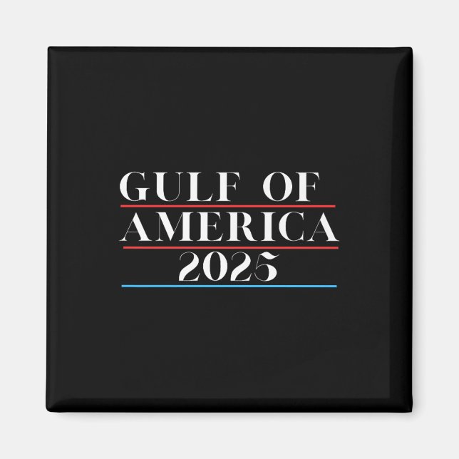 Íman Golfo Da América Trump 2025 Premium (Frente)