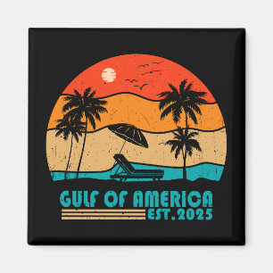 Íman Golfo da América vintage design patriótico america