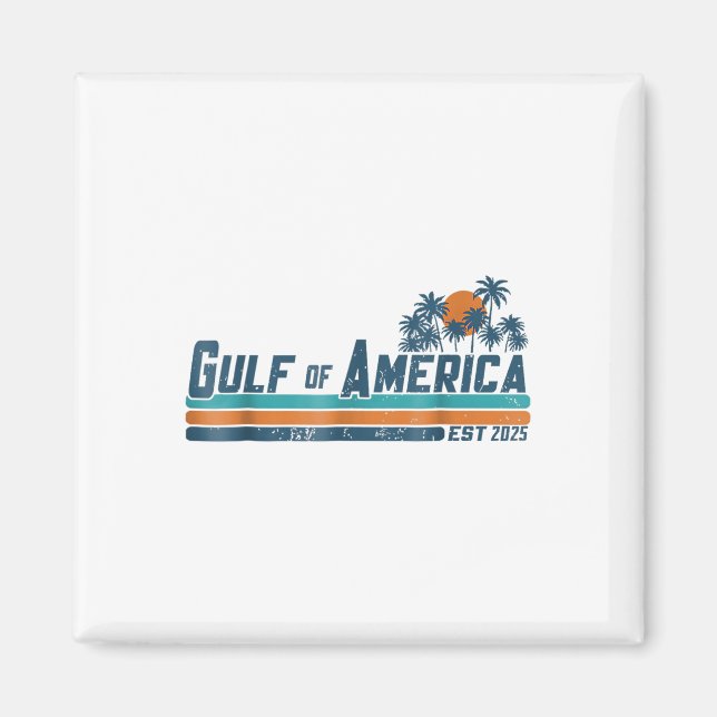 Íman Golfo De Bandeira Americano 2025 (Frente)