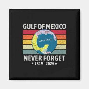 Íman Golfo Divertido Dos EUA América Golfo Do México Nu