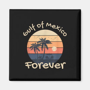 Íman Golfo do México Para Sempre - Design Anti-trump