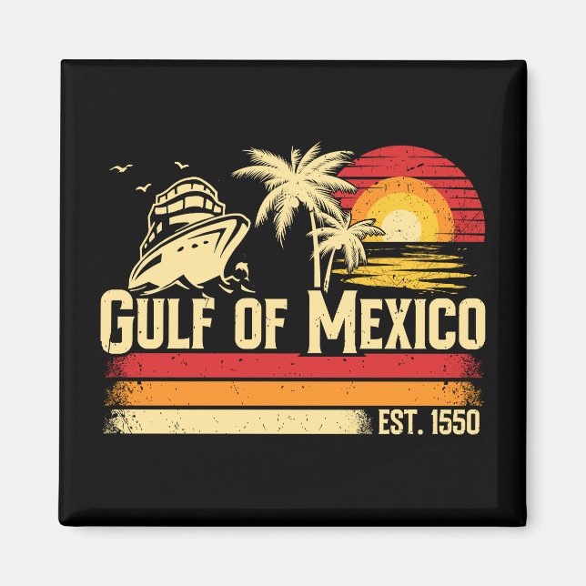 Íman Golfo do México: Vintagem salgada (Frente)