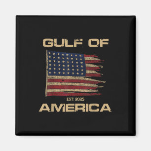 Íman Golfo Dos Eua América Leste Desde 2025 Bandeira Do