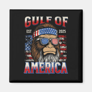 Íman Golfo Dos Eua América Trump Funny Bigfoot México
