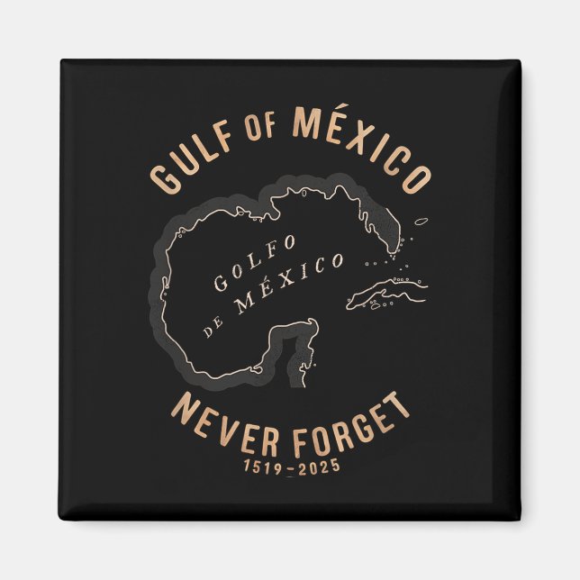 Íman Golfo Funny Da América Dos Eua Golfo Do México Nun (Frente)