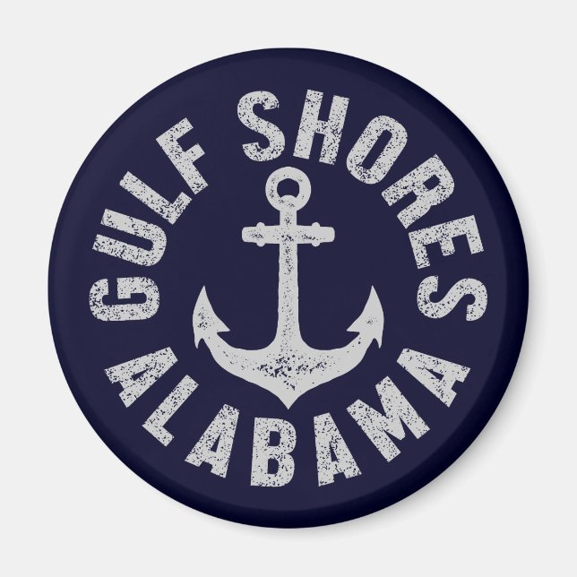 Íman Golfo Shores, Alabama (Frente)