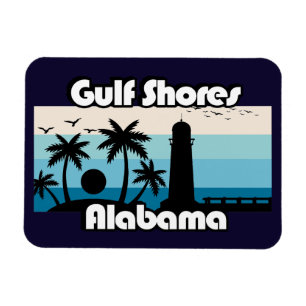 Íman Golfo Shores Beach Alabama