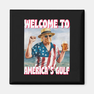 Íman Golfo Trump Do Funny Da América Dos Eua Golfo Do M