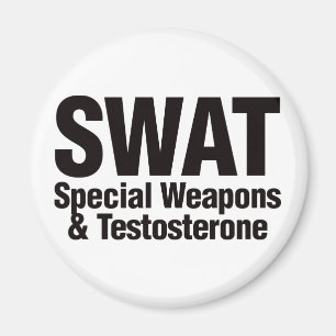 Íman GOLPE, armas especiais e testosterona