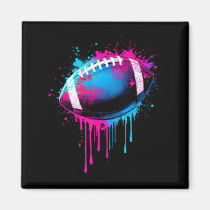 Íman Golpe De Futebol Para Rapazes Tie Dye Colorful Fut