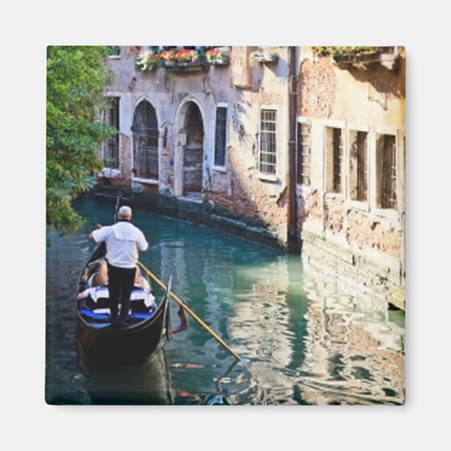 Íman Gondola em Veneza Itália (Frente)