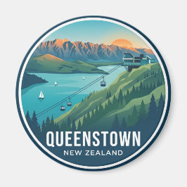 Íman Gôndola Skyline Queenstown Nova Zelândia