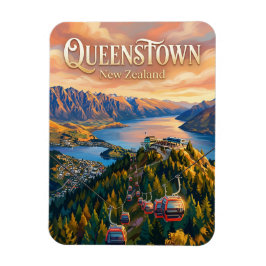 Íman Gôndola Skyline Queenstown Nova Zelândia