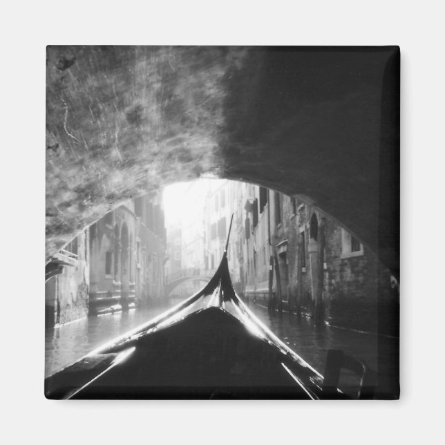 Íman Gondola Sob Uma Ponte De Veneza (Frente)