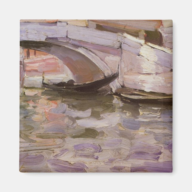 Íman Gondolas por John Singer Sargent, Impressionismo A (Frente)
